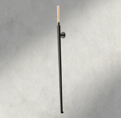Bronze CANNELE TORCH SCONCE 72"