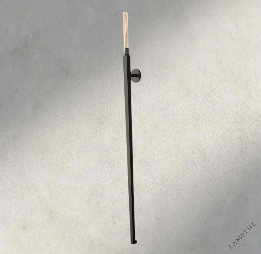 Bronze CANNELE TORCH SCONCE 72"