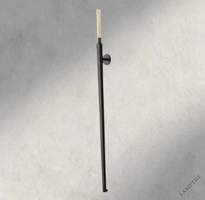Bronze CANNELE TORCH SCONCE 72"