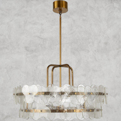 Cascade Glass Chandelier