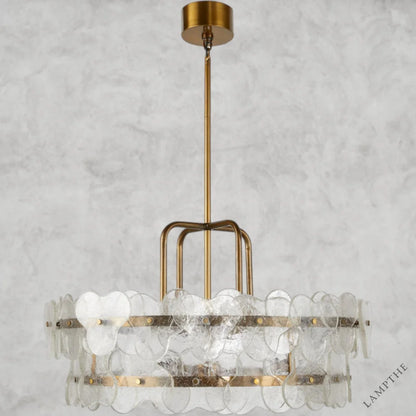 Cascade Glass Chandelier