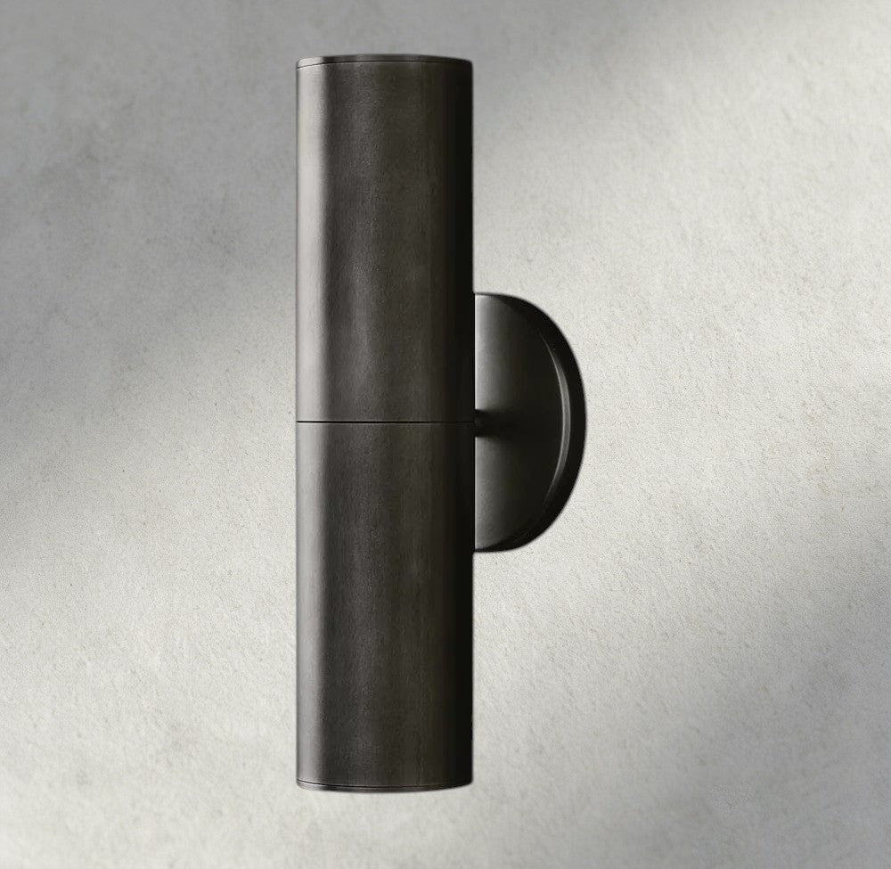 Bronze Champeaux Linear Sconce 12"
