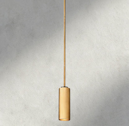 Brass/ Bronze CHAMPEAUX PENDANT 4"