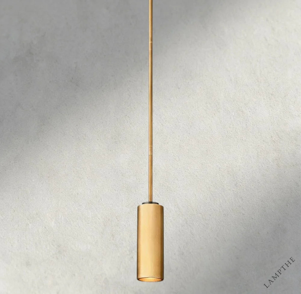 Brass/ Bronze CHAMPEAUX PENDANT 4"