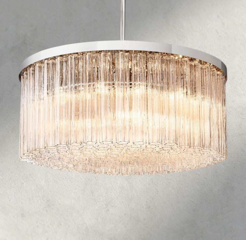 48" / Nickle Cielo Round Chandelier 36", 48"