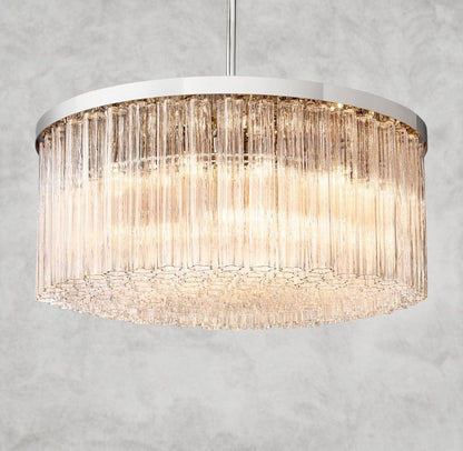 48" / Nickle Cielo Round Chandelier 36", 48"
