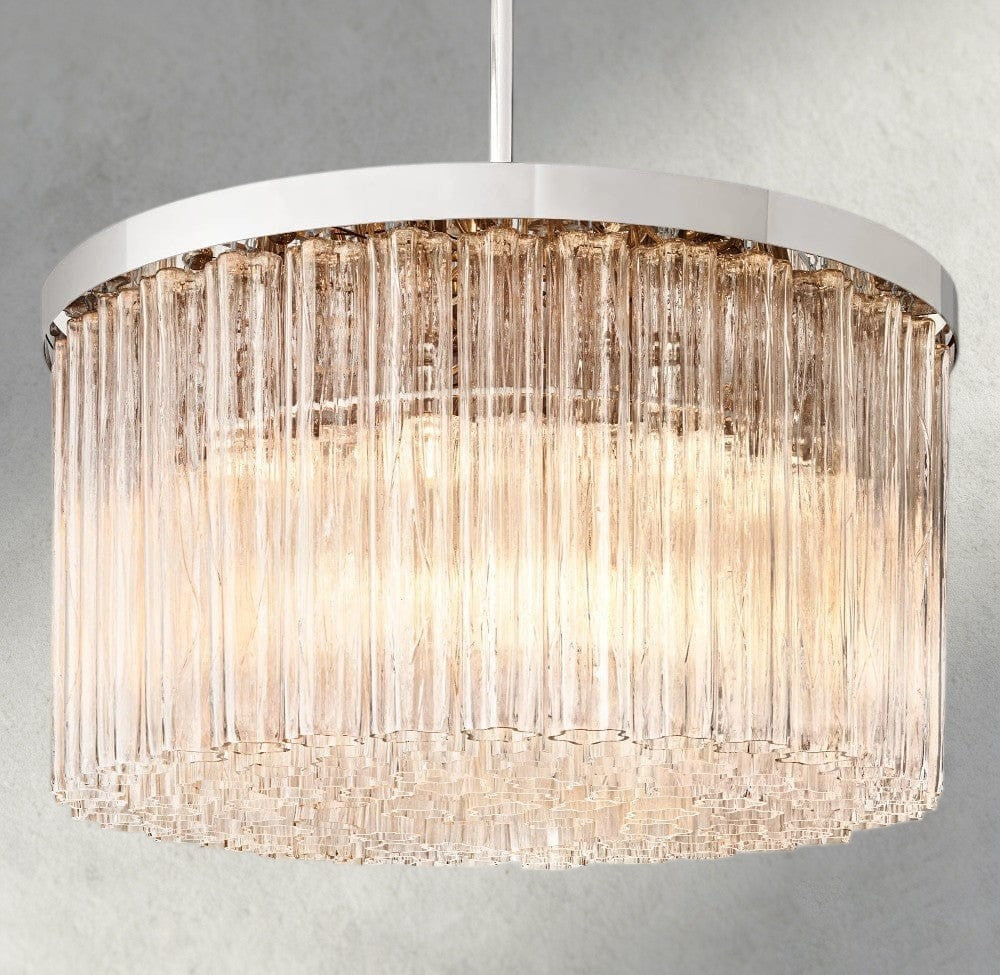 36" / Nickle Cielo Round Chandelier 36", 48"