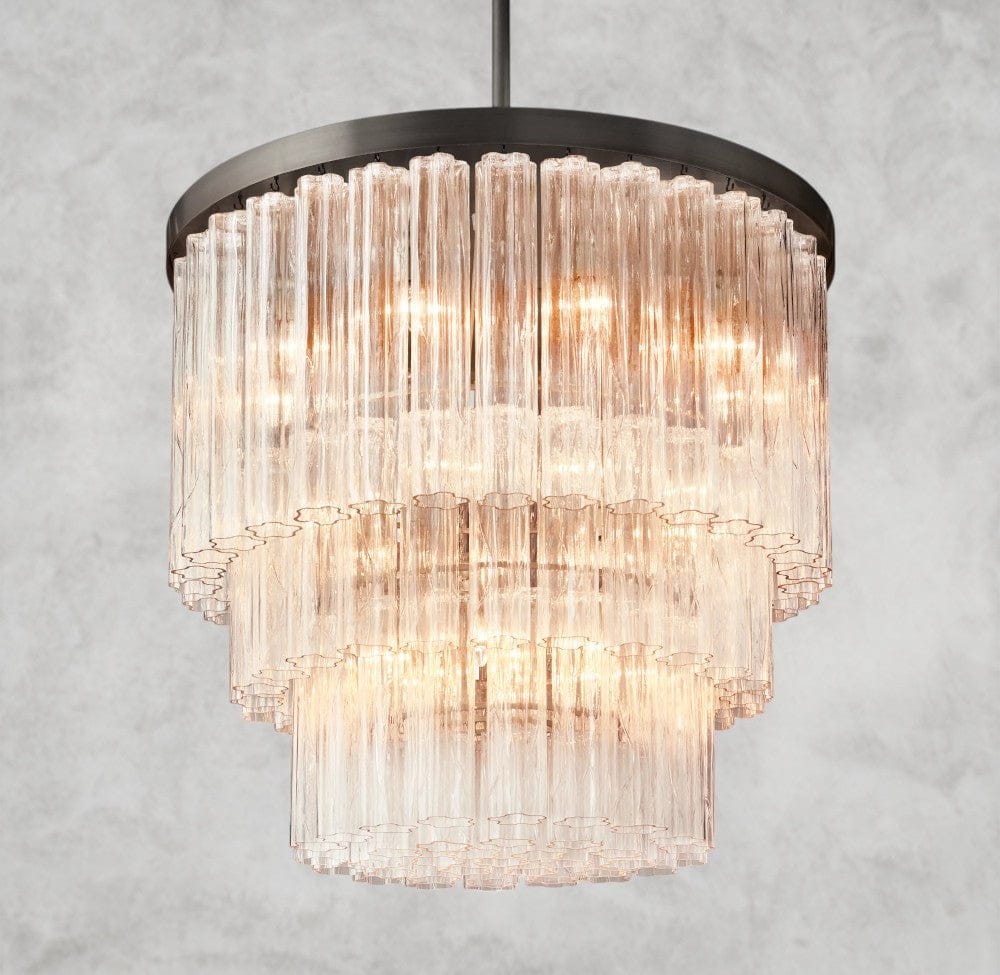 36" / Bronze Cielo Three-Tier Round Chandelier 36", 48"