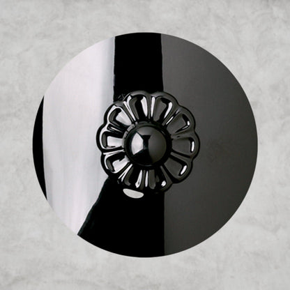 Jet Black / Clear Heritage Crystal Coinora Century Chandelier 30"