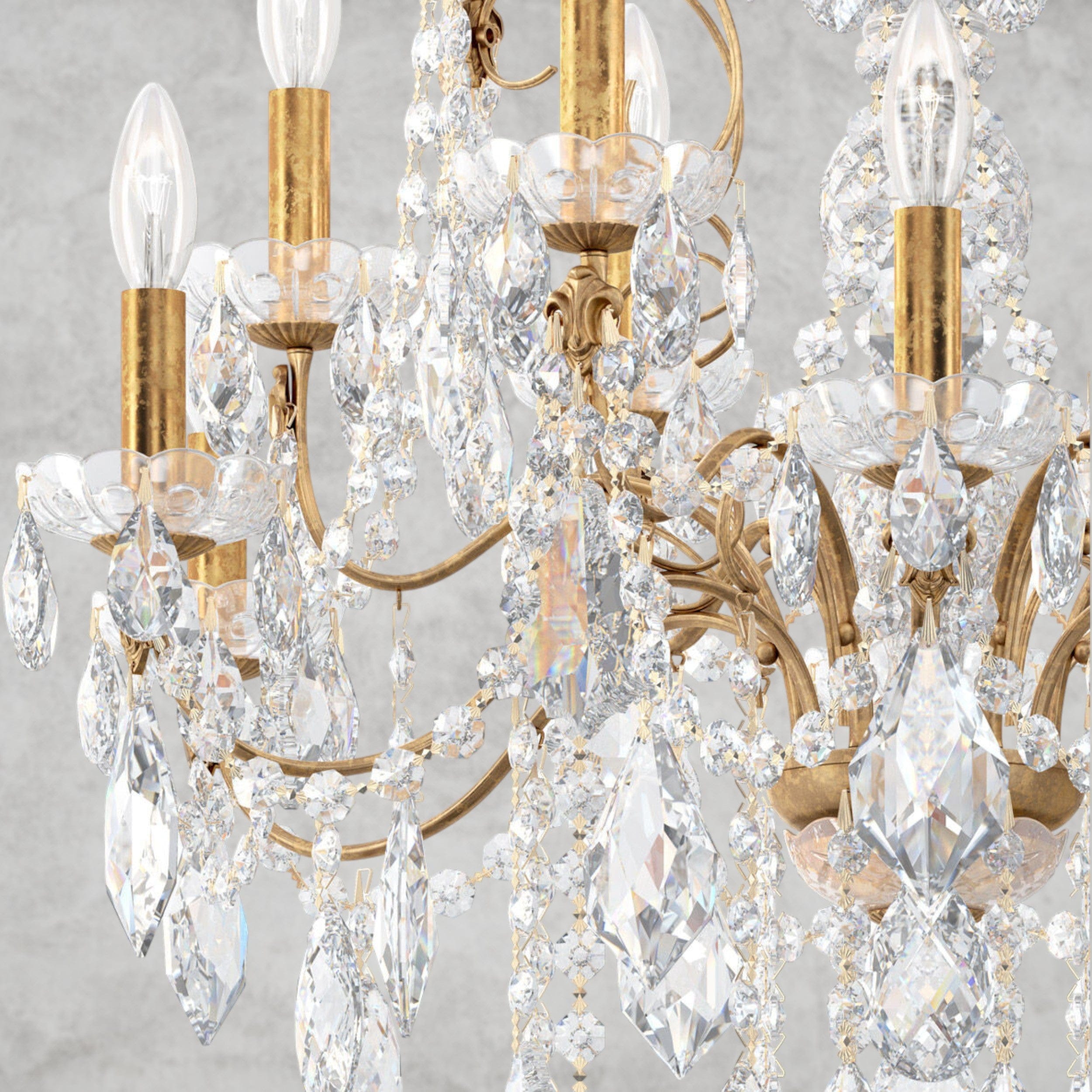 Coinora Century Chandelier 30"