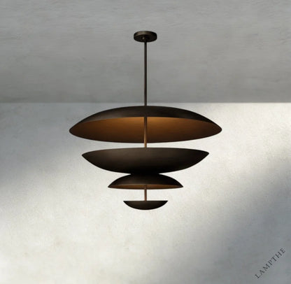 Cosmic Two-Tier Chandelier