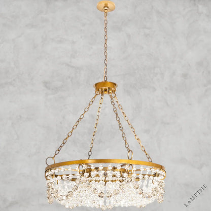 Crystal Bead Chandelier
