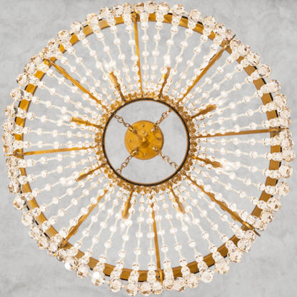 Crystal Bead Chandelier