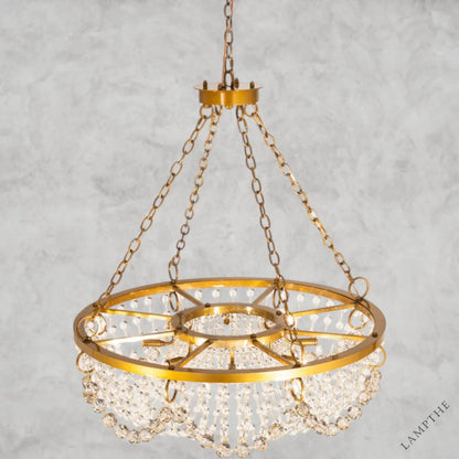 Crystal Bead Chandelier