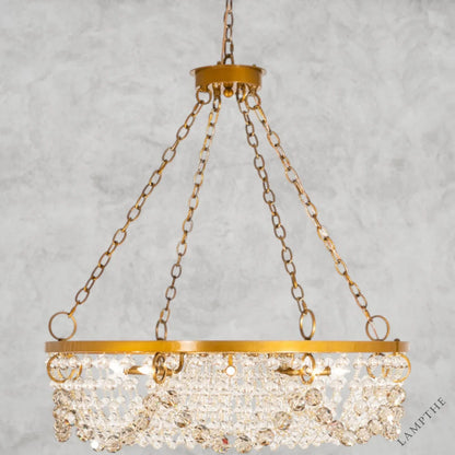 Crystal Bead Chandelier