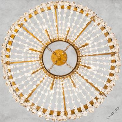Crystal Bead Chandelier