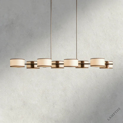 ECRU Daphne Linear Chandelier 62"