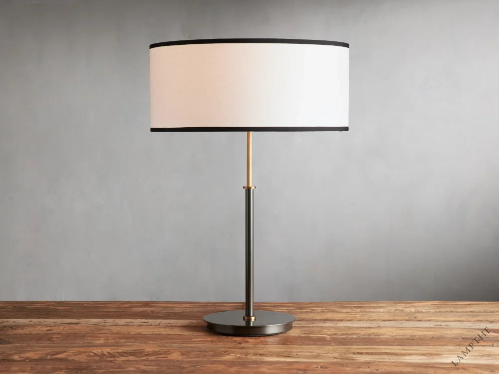 Black & White Daphne Table Lamp