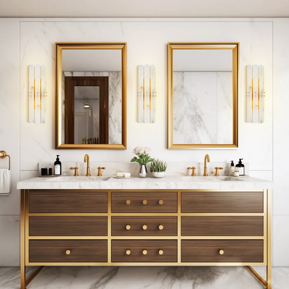 Alabaster Adrian Shield Wall Sconce