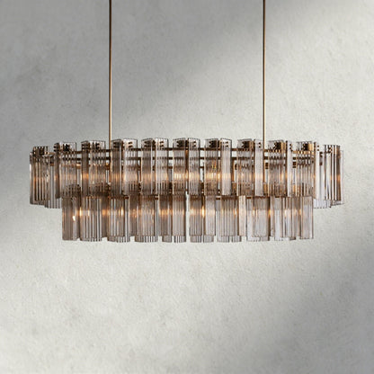 Delsie Oval Chandelier 51", 63", 72"