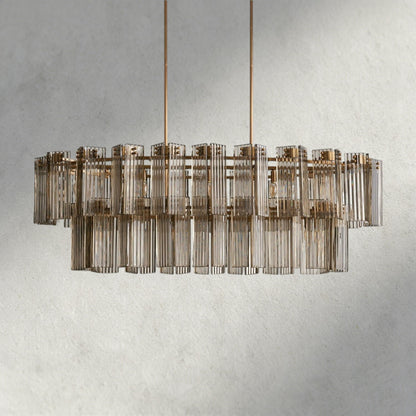 Delsie Oval Chandelier 51", 63", 72"