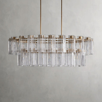 Delsie Oval Chandelier 51", 63", 72"