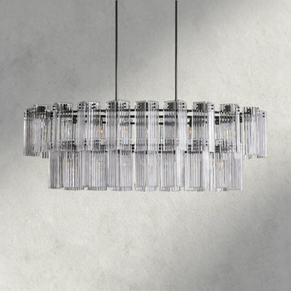 Delsie Oval Chandelier 51", 63", 72"