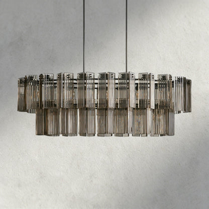 Delsie Oval Chandelier 51", 63", 72"
