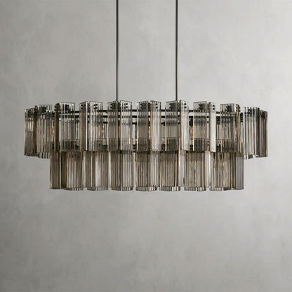 Delsie Oval Chandelier 51", 63", 72"