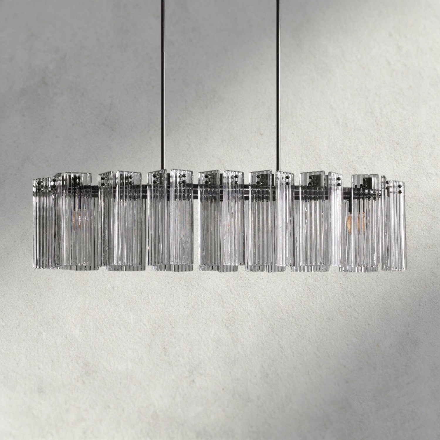 Delsie Oval Chandelier 51", 63", 72"