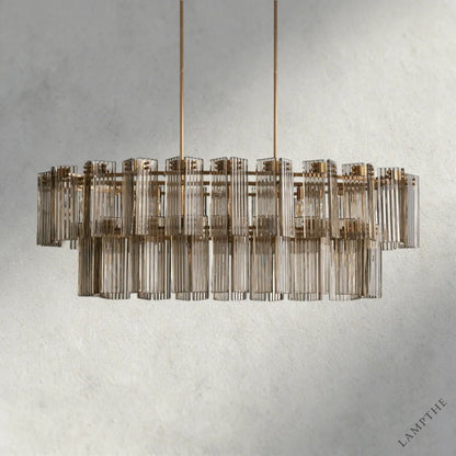 Delsie Oval Chandelier 51", 63", 72"