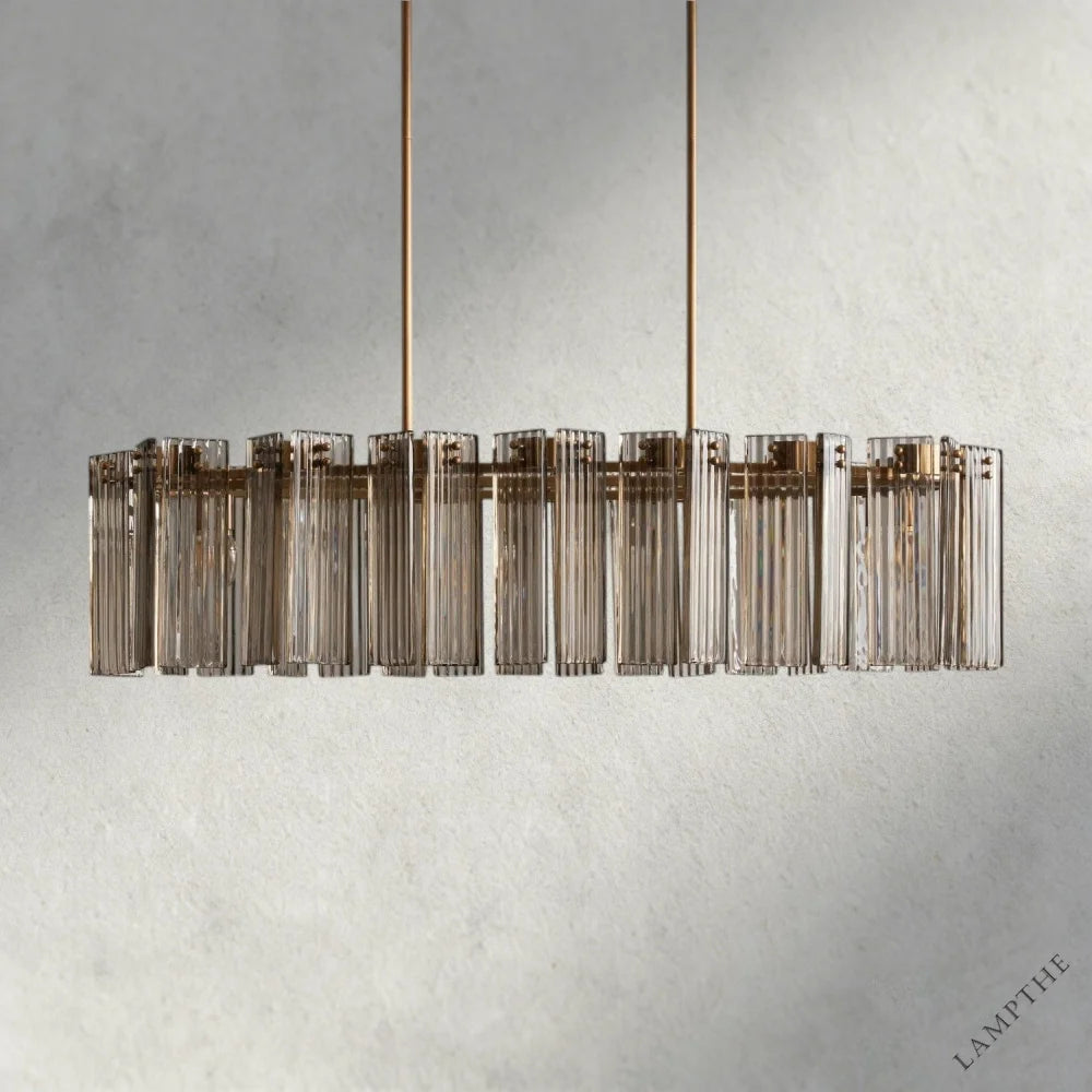 Delsie Oval Chandelier 51", 63", 72"