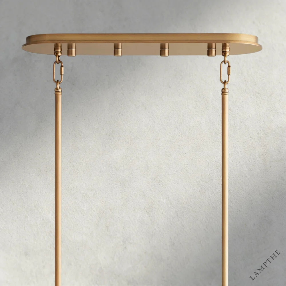 Delsie Oval Chandelier 51", 63", 72"