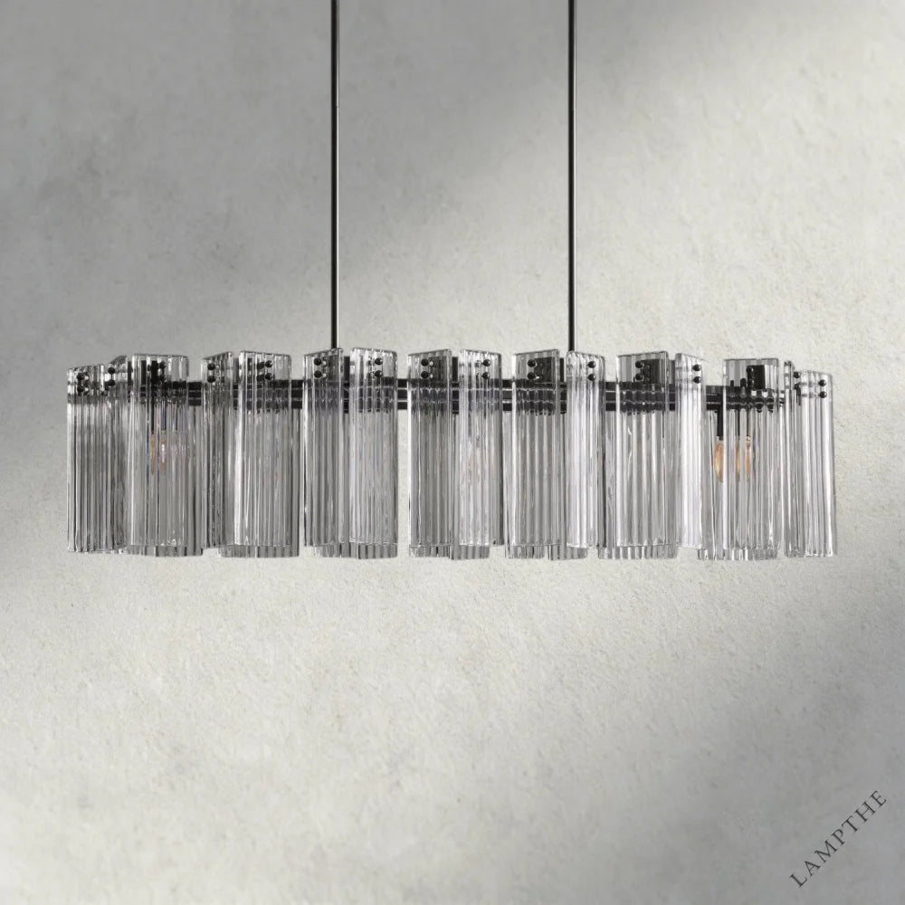 Delsie Oval Chandelier 51", 63", 72"