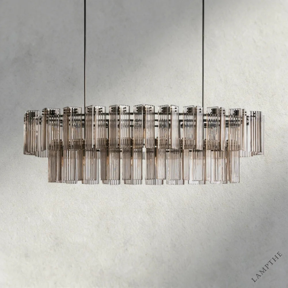 Delsie Oval Chandelier 51", 63", 72"