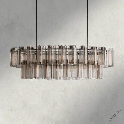 Delsie Oval Chandelier 51", 63", 72"