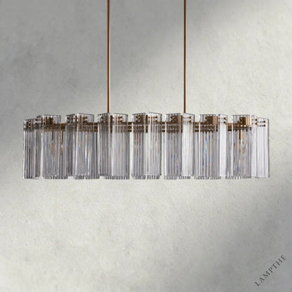 Delsie Oval Chandelier 51", 63", 72"