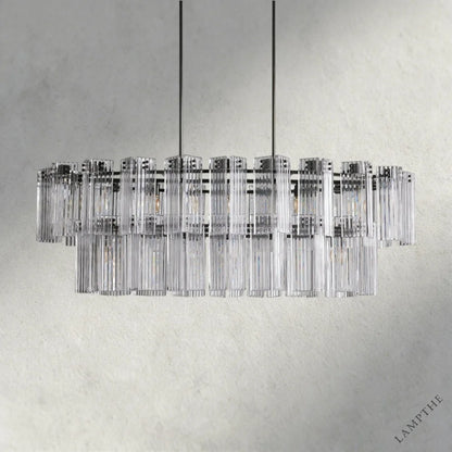 Delsie Oval Chandelier 51", 63", 72"