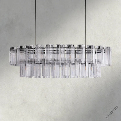 Delsie Oval Chandelier 51", 63", 72"