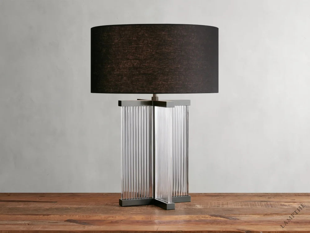 Bronze / Clear / Black Delsie Table Lamp