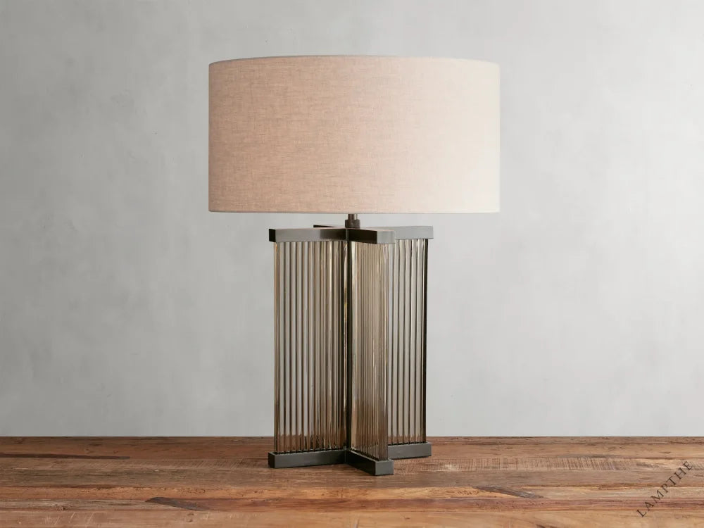 Bronze / Smoke / Flax Delsie Table Lamp