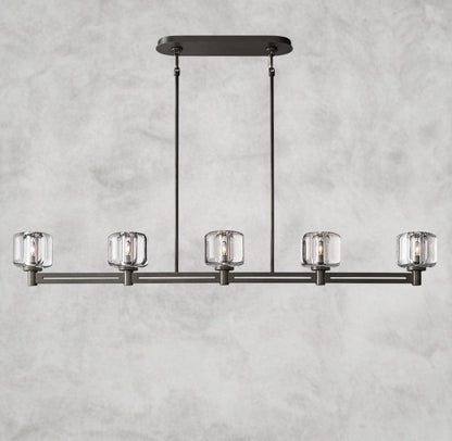 54" / Bronze Demaret Linear Chandelier 54", 72"