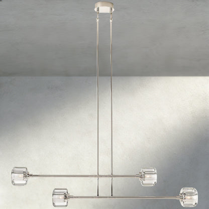 54" / Nickle Demaret Mobile Linear Chandelier 54", 72"