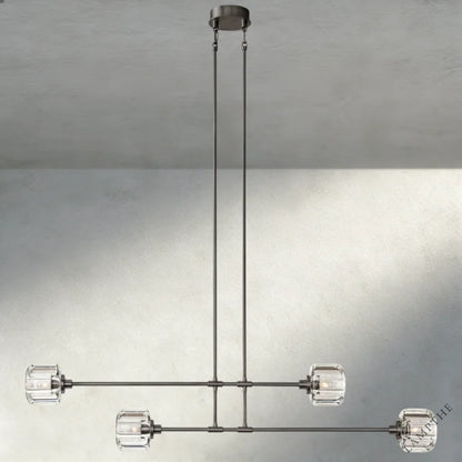 54" / Bronze Demaret Mobile Linear Chandelier 54", 72"