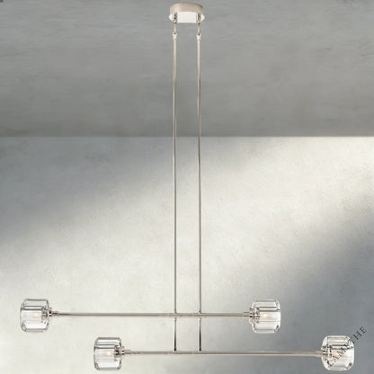 54" / Nickle Demaret Mobile Linear Chandelier 54", 72"