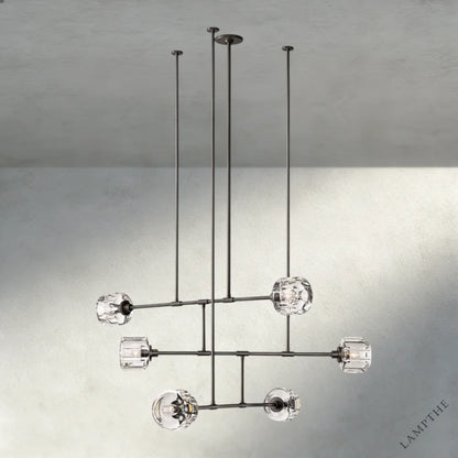 48" / Bronze Demaret Mobile Round Chandelier 48", 62"