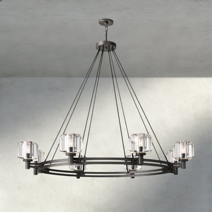 48" / Bronze Demaret Round Chandelier 36", 48", 60"