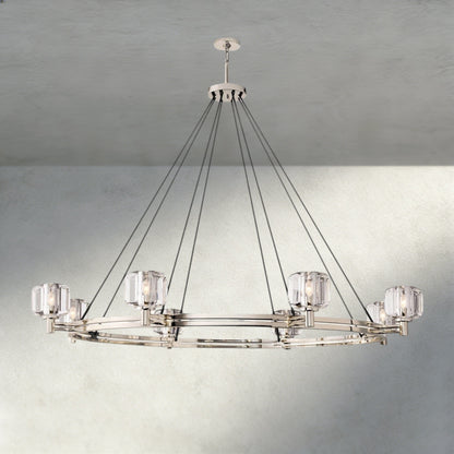 60" / Nickle Demaret Round Chandelier 36", 48", 60"