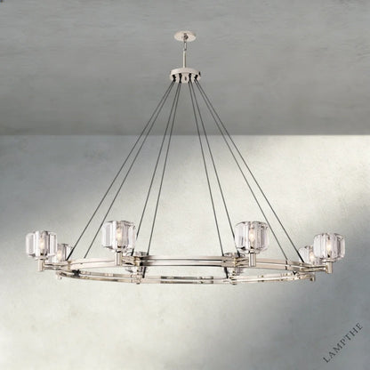 60" / Nickle Demaret Round Chandelier 36", 48", 60"