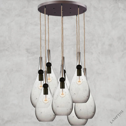 Black Earth 8 - Light Chandelier